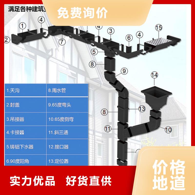 铝合金落水槽免费拿样高品质诚信厂家