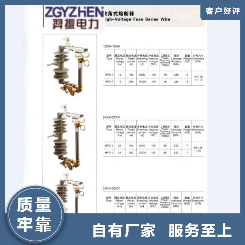 【】跌落式熔断器HRW4-12-100A高品质诚信厂家