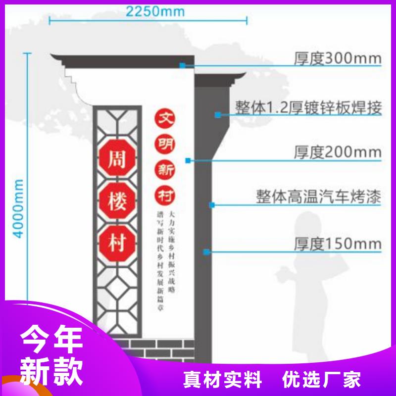 乡村美丽乡村标牌品质过关详细参数