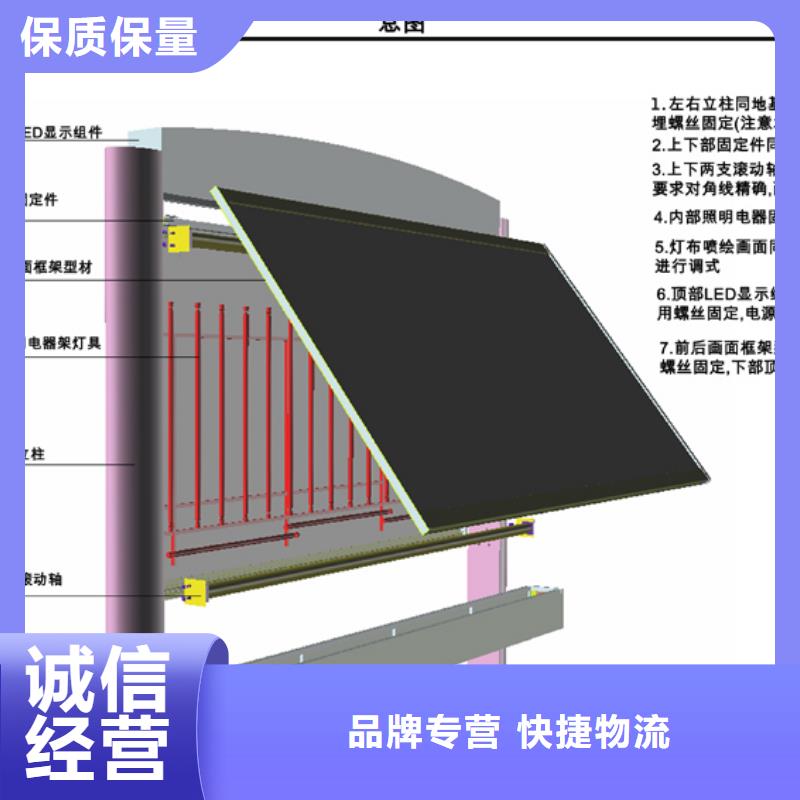 小区阅报栏在线报价生产型